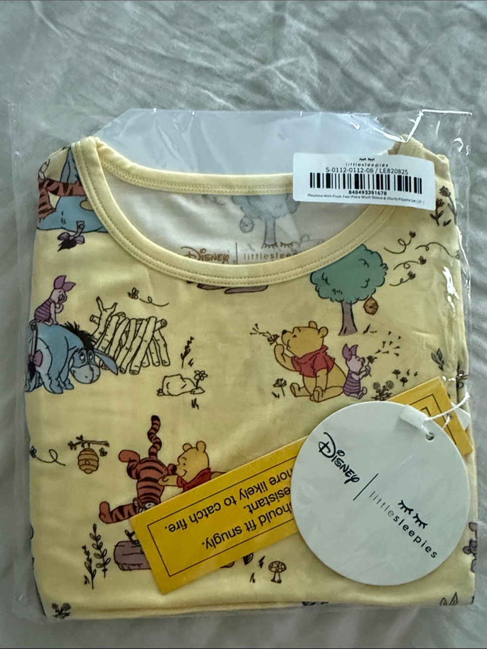 Little Sleepies Playtime with Pooh Short Set